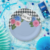 Alice in het Bord van de Blauwe Partij van Wonder (Feest)