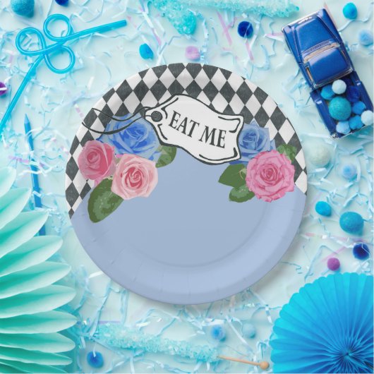  Alice in het Bord van de Blauwe Partij van Wonder (Feest)