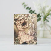 Alice in het Briefkaart van de Wonderland Flying C (Staand voorkant)