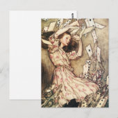 Alice in het Briefkaart van de Wonderland Flying C (Voorkant / Achterkant)