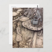  Alice in het Briefkaart Wonderland (Voorkant / Achterkant)