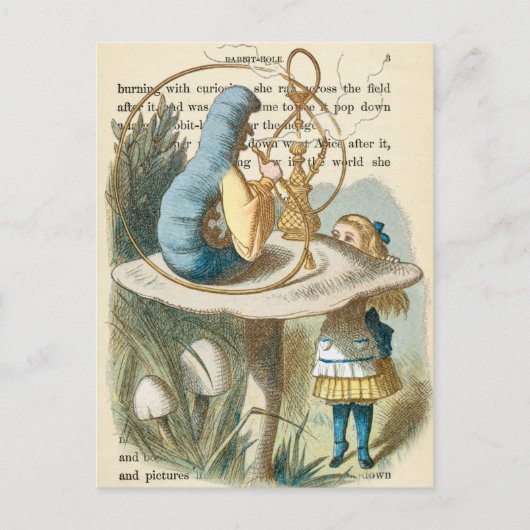  Alice in het Briefkaart Wonderland (Voorkant)