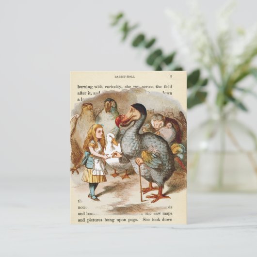  Alice in het Briefkaart Wonderland (Staand voorkant)