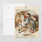 Alice in het Briefkaart Wonderland (Voorkant / Achterkant)