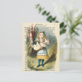 Alice in het Briefkaart Wonderland (Staand voorkant)