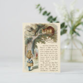 Alice in het Briefkaart Wonderland (Staand voorkant)