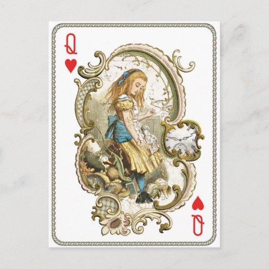 Alice in het Briefkaart Wonderland (Voorkant)