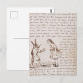  Alice in het Briefkaart Wonderland (Voorkant / Achterkant)