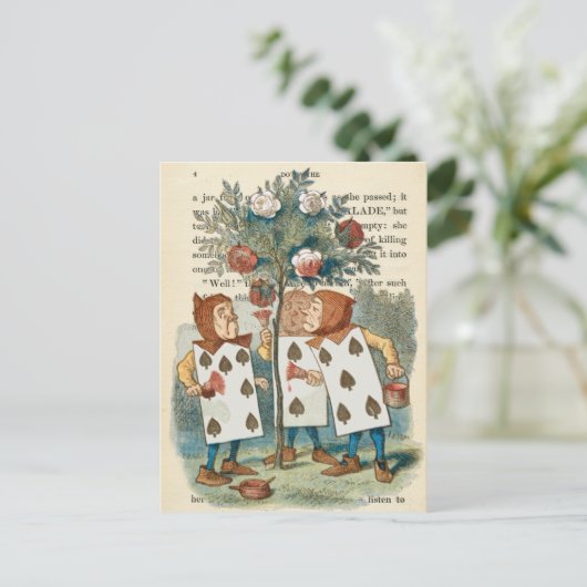  Alice in het Briefkaart Wonderland (Staand voorkant)