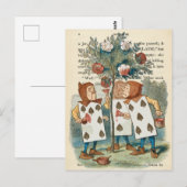  Alice in het Briefkaart Wonderland (Voorkant / Achterkant)