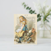 Alice in het Briefkaart Wonderland (Staand voorkant)