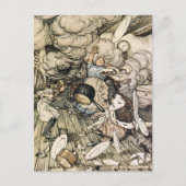 Alice in het Briefkaart Wonderland (Voorkant)