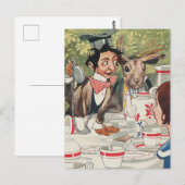 Alice in het Briefkaart Wonderland (Voorkant / Achterkant)