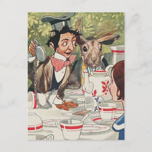Alice in het Briefkaart Wonderland (Voorkant)