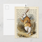 Alice in het Briefkaart Wonderland (Voorkant / Achterkant)