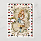 Alice in het Briefkaart Wonderland (Voorkant)