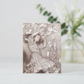 Alice in het Briefkaart Wonderland (Staand voorkant)