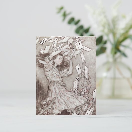  Alice in het Briefkaart Wonderland (Staand voorkant)