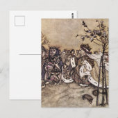 Alice in het Briefkaart Wonderland (Voorkant / Achterkant)