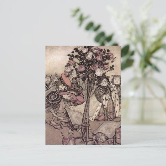 Alice in het Briefkaart Wonderland (Staand voorkant)