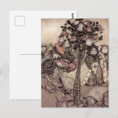 Alice in het Briefkaart Wonderland (Voorkant / Achterkant)