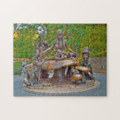 Alice in het centrale park van Wonderland. Legpuzzel (Horizontaal)