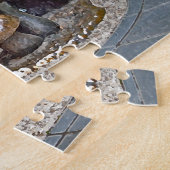 Alice in het centrale park van Wonderland. Legpuzzel (Zijkant)