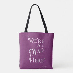 Alice in het Gekke Canvas tas van het