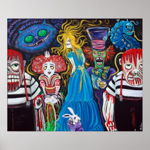 Alice in het Poster Zombie