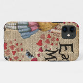Alice in het Sprookjesland eet me Muffin Case-Mate iPhone Case (Achterkant (horizontaal))