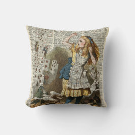 Alice in het sprookjesland kussen