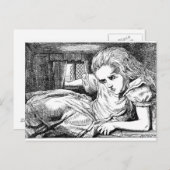 Alice in het Witte konijnenhuis Briefkaart (Voorkant / Achterkant)