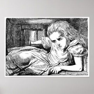 Alice in het Witte konijnenhuis Poster