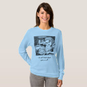 Alice in het Witte konijnenhuis T-shirt (Voorkant volledig)