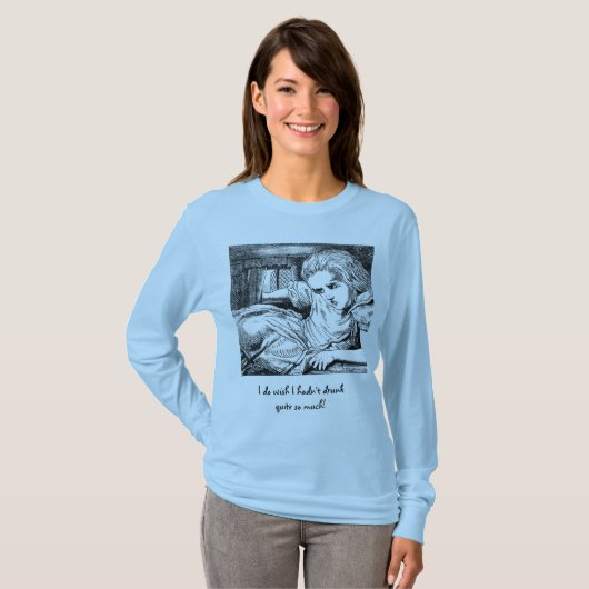 Alice in het Witte konijnenhuis T-shirt (Voorkant volledig)