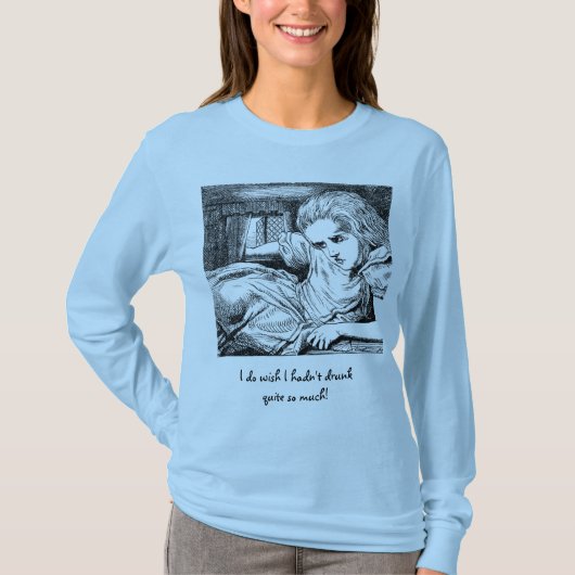 Alice in het Witte konijnenhuis T-shirt (Voorkant)