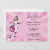Alice in het Wonderland Baby shower is niet te laa Kaart (Achterkant)