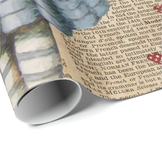 Alice in het Wonderland eet me Muffin Cadeaupapier (Rol Hoek)