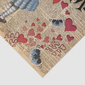 Alice in het Wonderland eet me Muffin Tissuepapier (Detail)