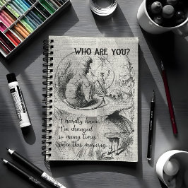 Alice in het Wonderland en de Catterpijler Notitieboek