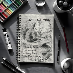 Alice in het Wonderland en de Catterpijler Notitieboek