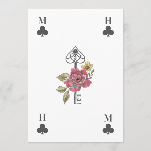 Alice in het Wonderland Tea Party Menu (Achterkant)