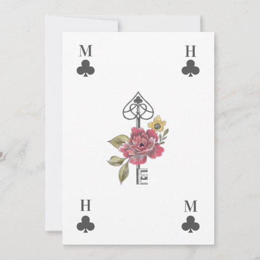  Alice in het Wonderland Tea Party Menu Kaart (Achterkant)