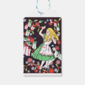 "Alice in Holiday Hell" cadeau labels Cadeaulabel (Voorkant)