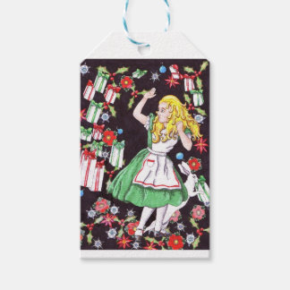 "Alice in Holiday Hell" cadeau labels Cadeaulabel