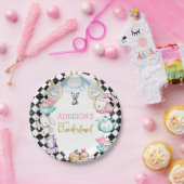 Alice in One-derland Black Diamond Birthday Bord (Feest)