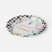 Alice in One-derland Black Diamond Birthday Bord (Gekanteld)