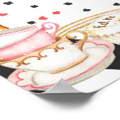 Alice in Onederland, 1 jarig welkomstbord Poster (Hoek)