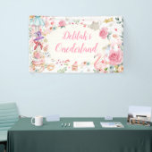 Alice in Onederland 1st Birthday Tea Party Banner (Beurs)
