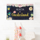 Alice in Onederland - Banner van de geboorte - Gir (Insitu)